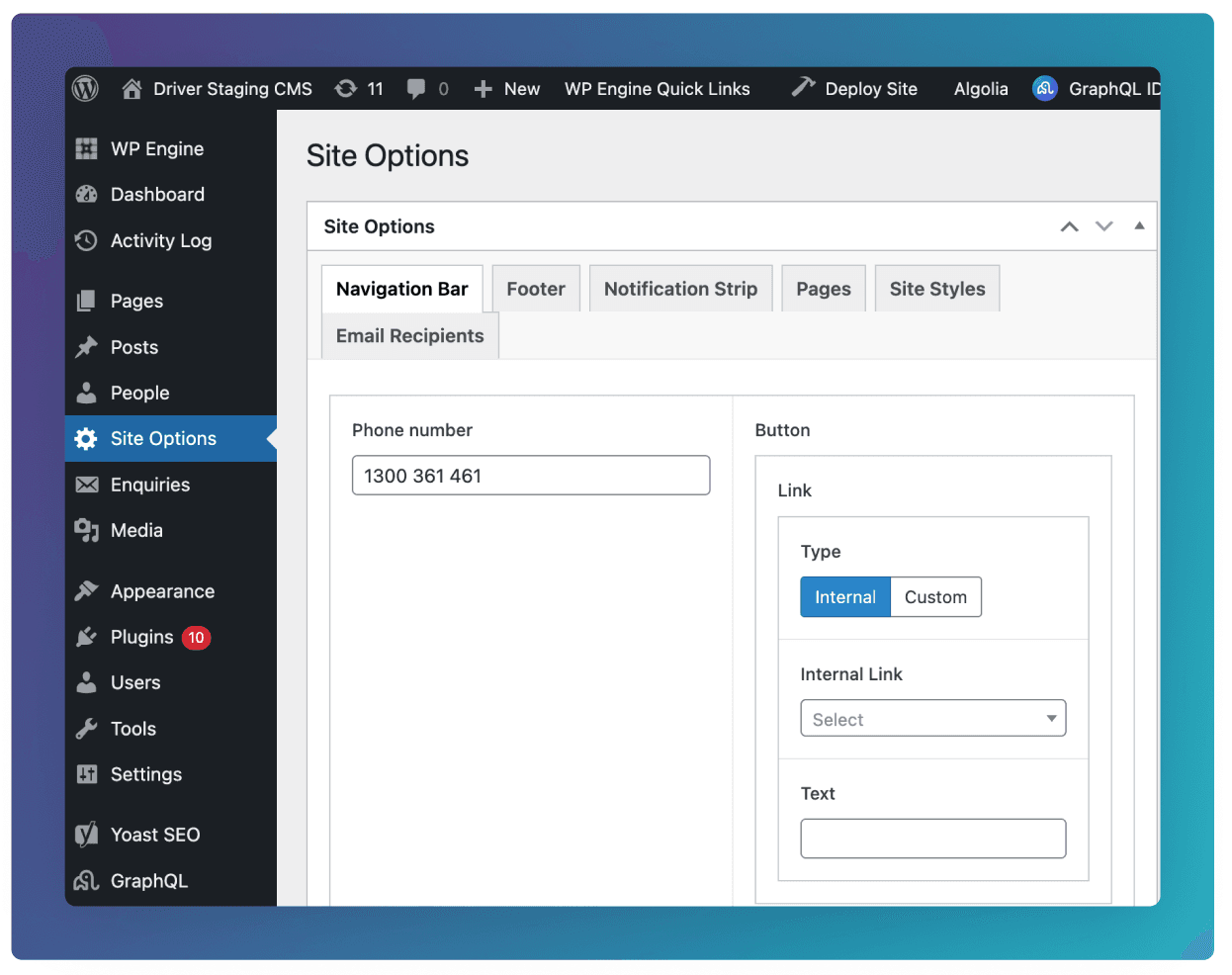 Navigating the CMS: CleanShot 2026 02 09 at 15.28.132x