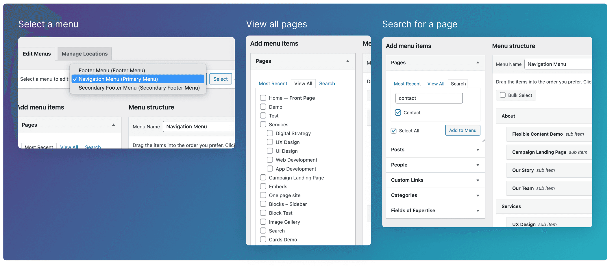 Configuring Menus: CleanShot 2026 03 04 at 17.17.172x