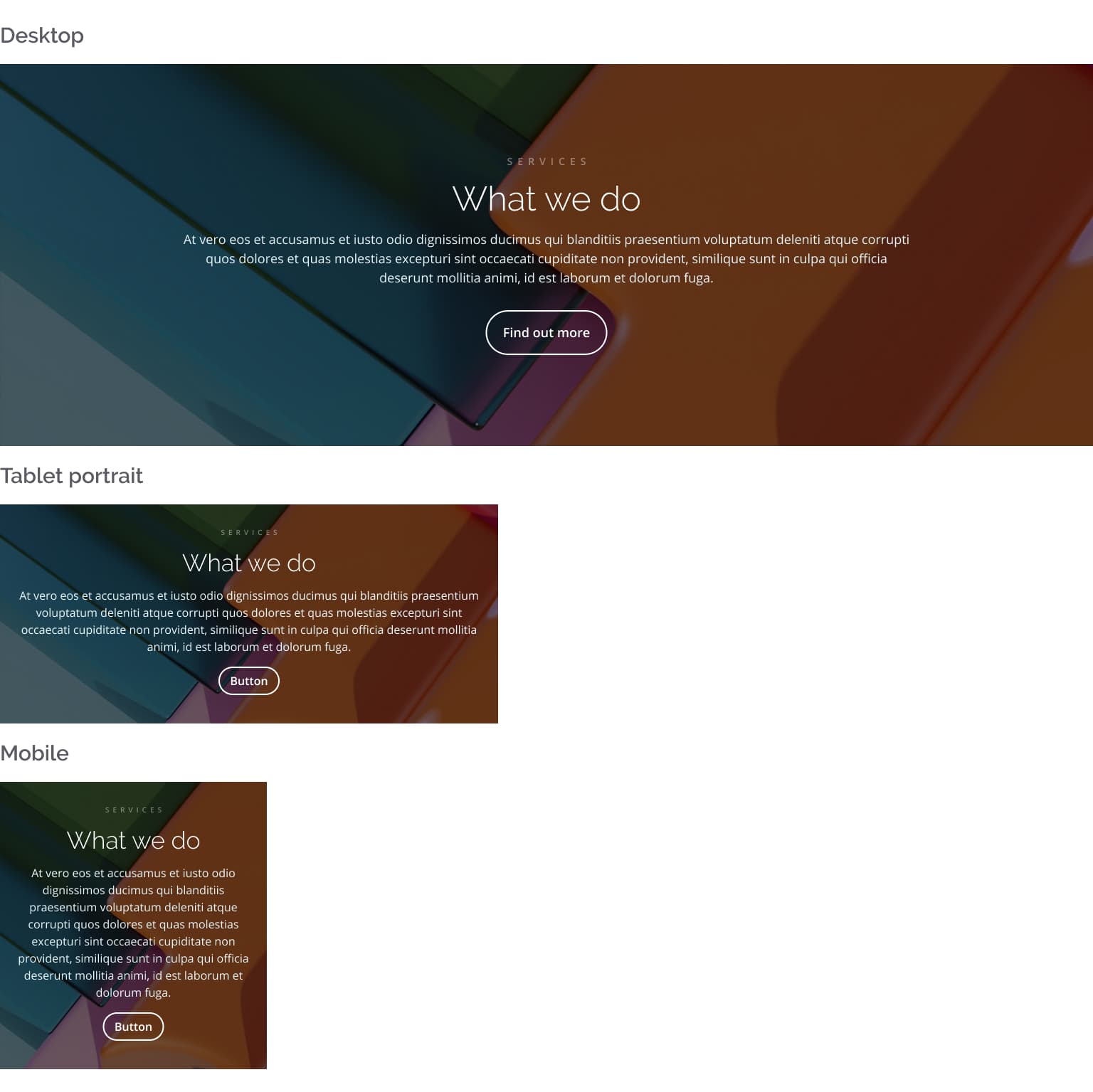 Image Guidelines: full width cta breakpoints
